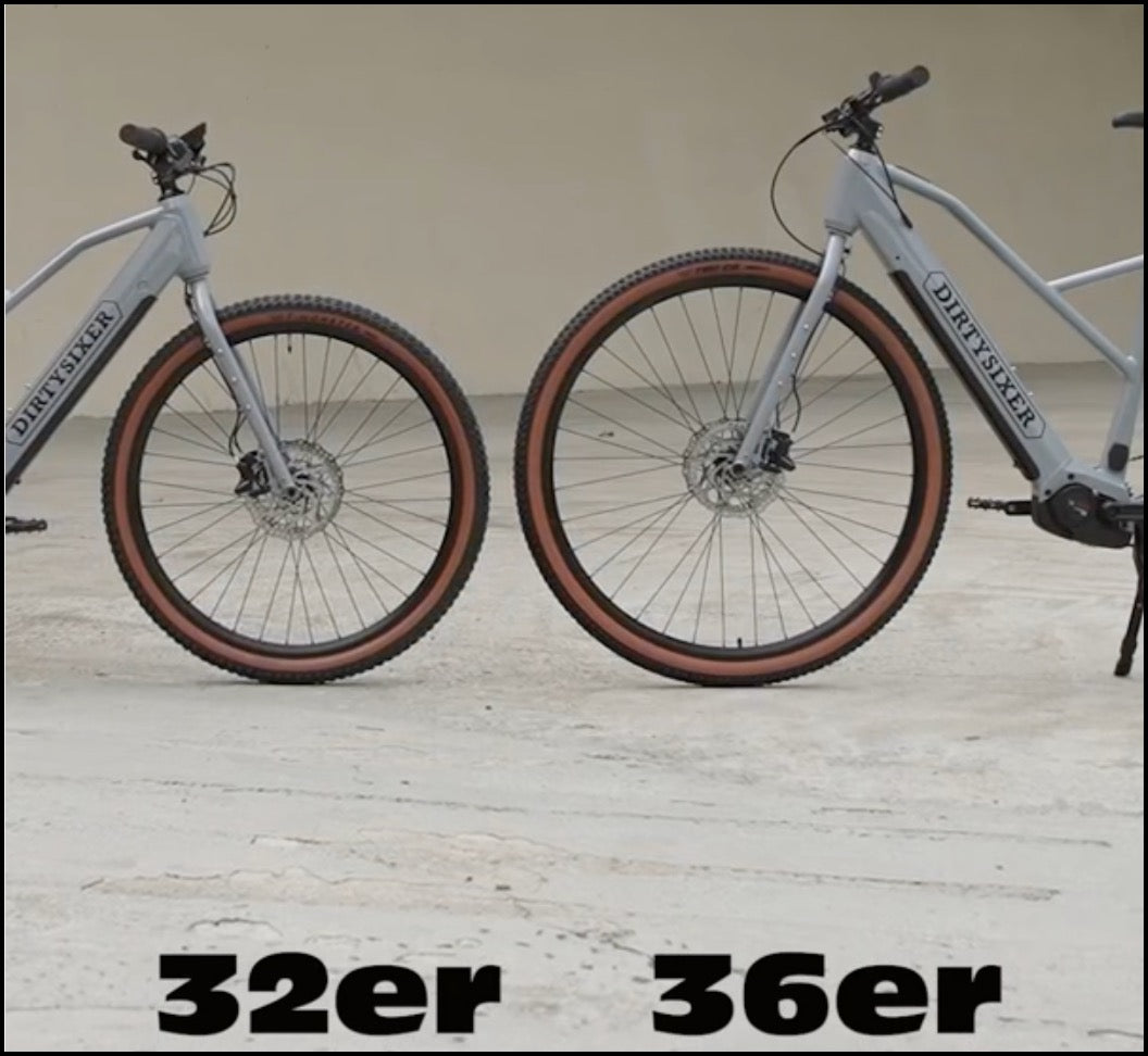 eDirtySixer Bosch - 32" or 36" wheels